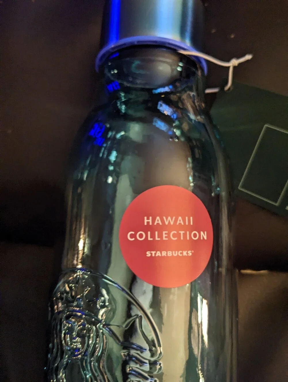 Starbucks Hawaii Collection Bottle with Silver Cap